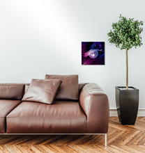 Load image into Gallery viewer, Neon Dolphin 12x12 Inch Metal Print 1 Quantity 149.99USD