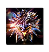 Load image into Gallery viewer, Serpent 12x12 Inch Metal Print 1 Quantity 149.99USD