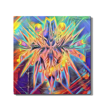Load image into Gallery viewer, Rainbow Heart 12x12 Inch Metal Print 1 Quantity 149.99USD