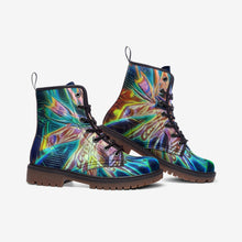 Load image into Gallery viewer, Rainbow Heart I High Top Boots 1 Pair 189.99USD