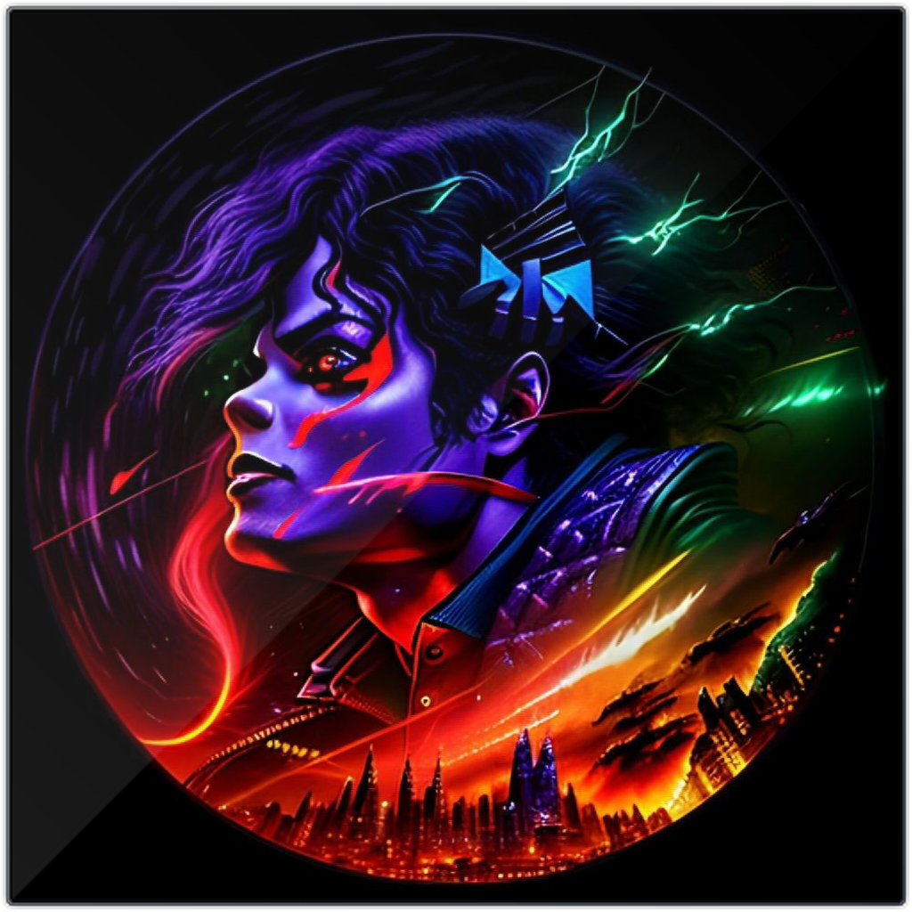 Like Mike 16x16 Inch Metal Print 1 Quantity 249.99USD