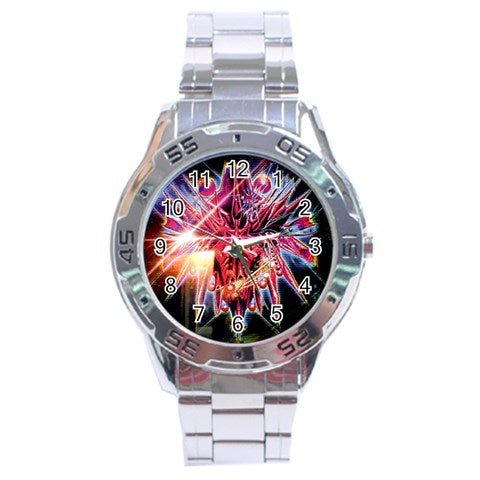 Fire Heart II Stainless Steel Analogue Watch 60.99USD