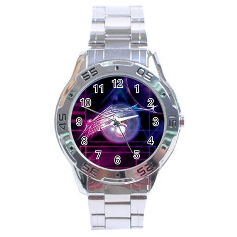 Dolphin(Dpi)600 Stainless Steel Analogue Watch