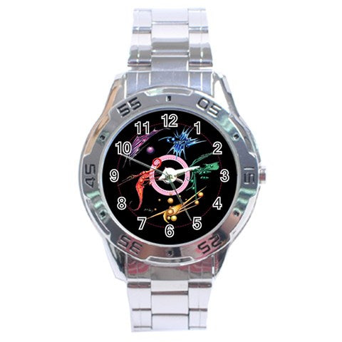 CD Mystery Disc Stainless Steel Analogue Watch 60.99USD