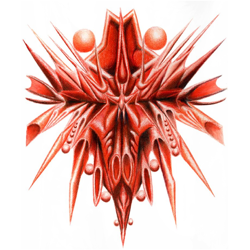 Heart Chakra  20x24 inch Metal Print 1 Quantity 249.99 USD