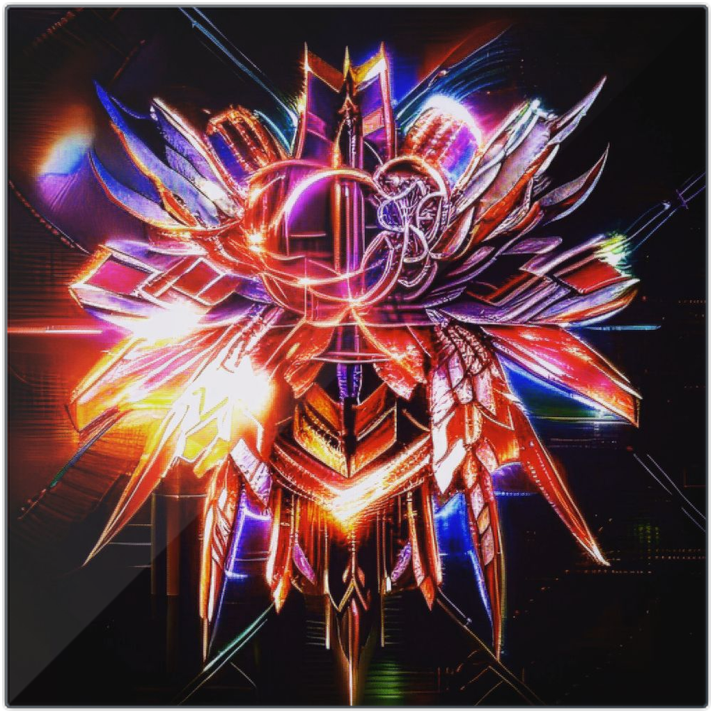 Light Heart 16x16 Inch Metal Print 1 Quantity 249.99USD