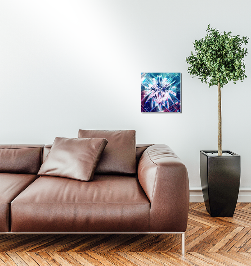 Ice Heart II 12x12 Metal Print 1 Quantity 149.99USD