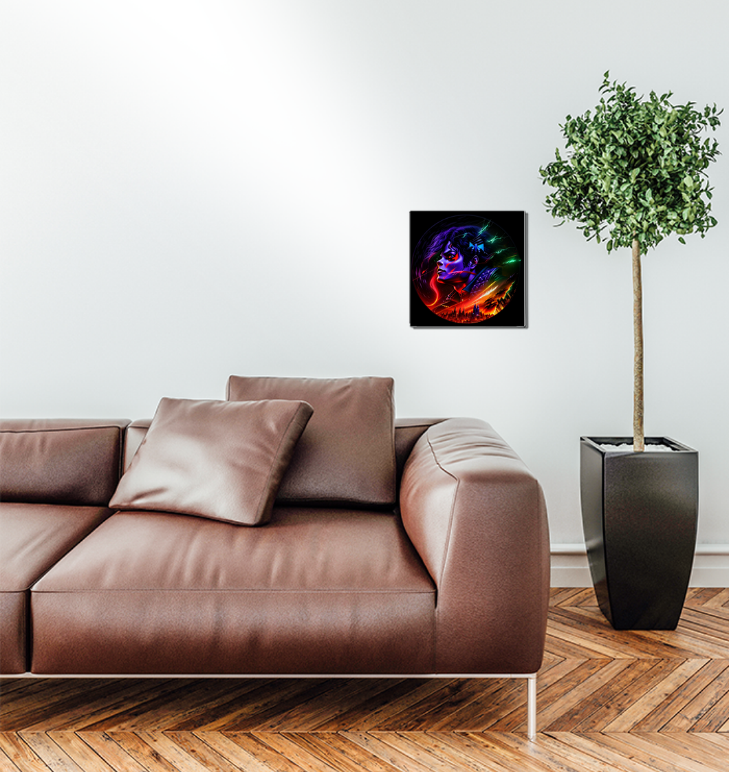 Like Mike 12x12 Inch Metal Print 1 Quantity 149.99USD