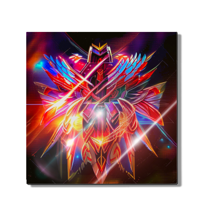 Light Heart III 12x12 Inch Metal Print 1 Quantity 149.99USD