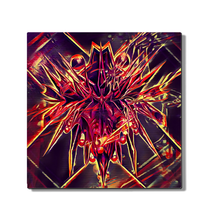 Load image into Gallery viewer, Fire Heart I 12x12 Metal Print 1 Quantity 149.99USD
