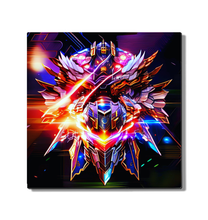 Load image into Gallery viewer, Electro Star 12x12 Metal Print 1 Quantity 149.99USD
