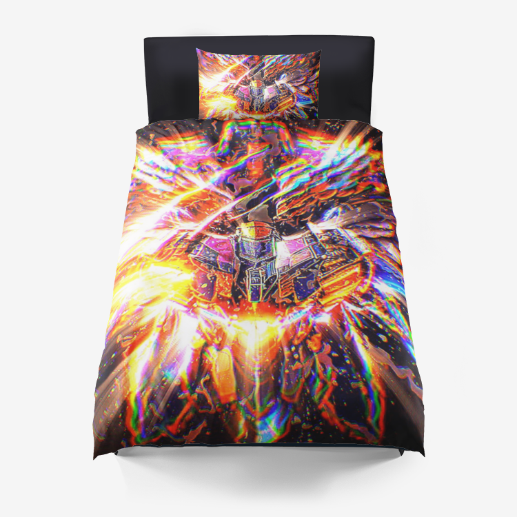 Starburst Gold Duvet Cover With Pillow Cases 99.99USD