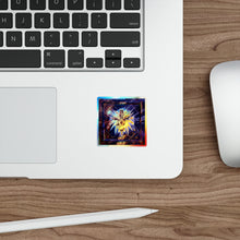Load image into Gallery viewer, Holographic Sticker Golden Heart
