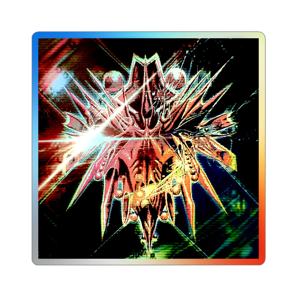 Holographic Sticker Heart IV