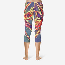 Load image into Gallery viewer, Fire Heart III Capri Leggings 1 Pair 89.99USD
