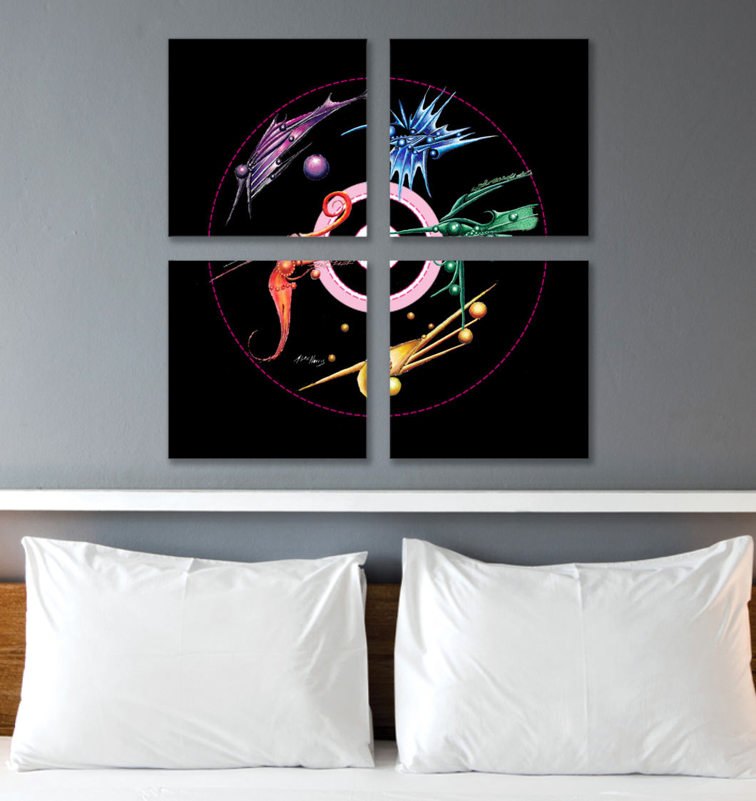 Compact Disc I 33x33 Printed Canvas 1 Quantity 629.99USD